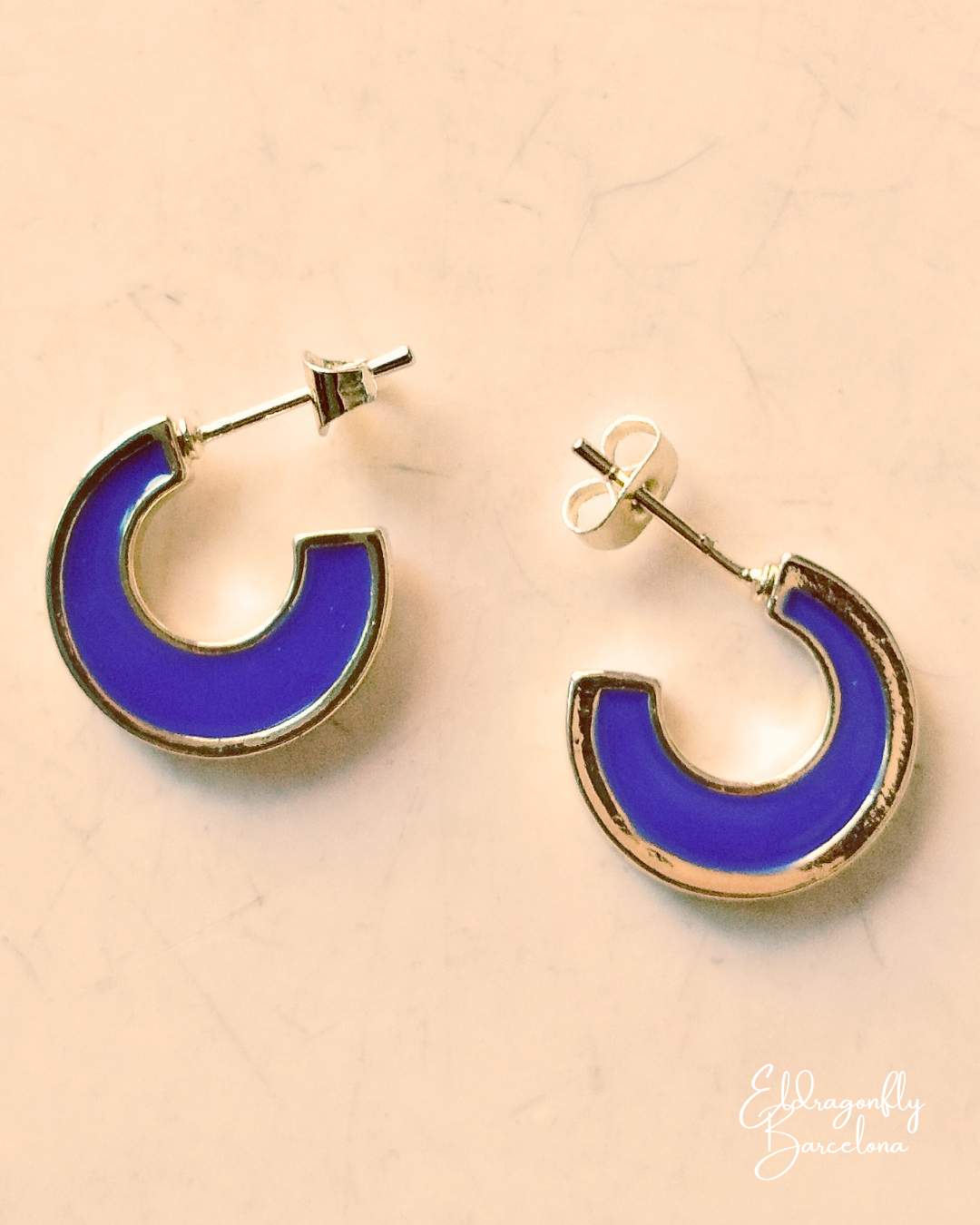 Pendientes chapados en oro estilo festival playero | Edición Yolanda Carmen