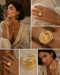 Anillo Princess Isabella – Estilo Moneda Antigua